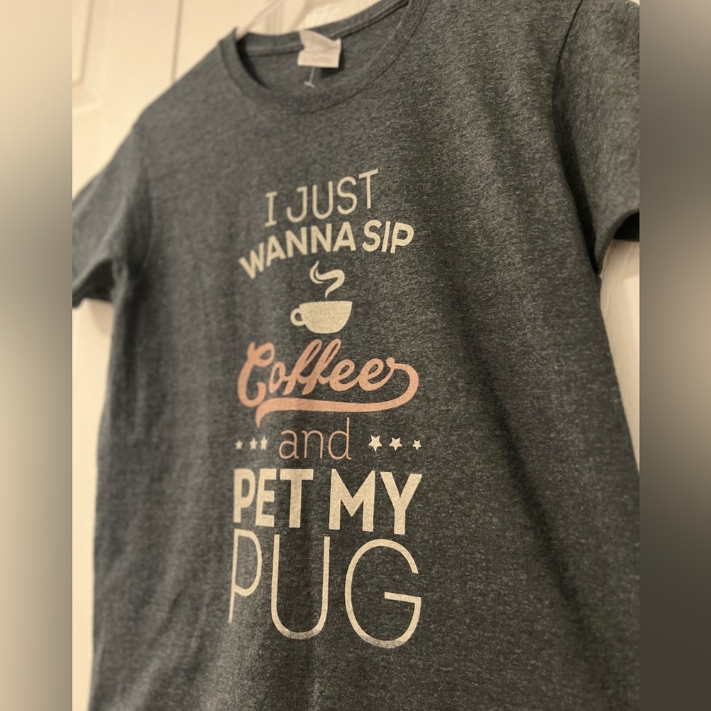 Coffees and Pug Top